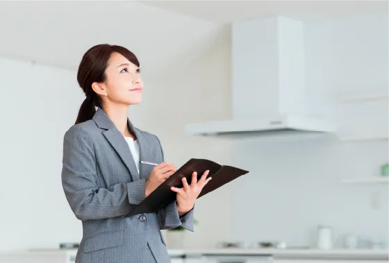 02 現場視察・査定のイメージ